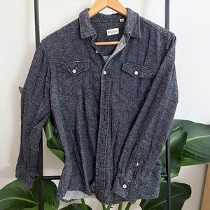 Bridge and Burn gray button-up (Men's Medium)